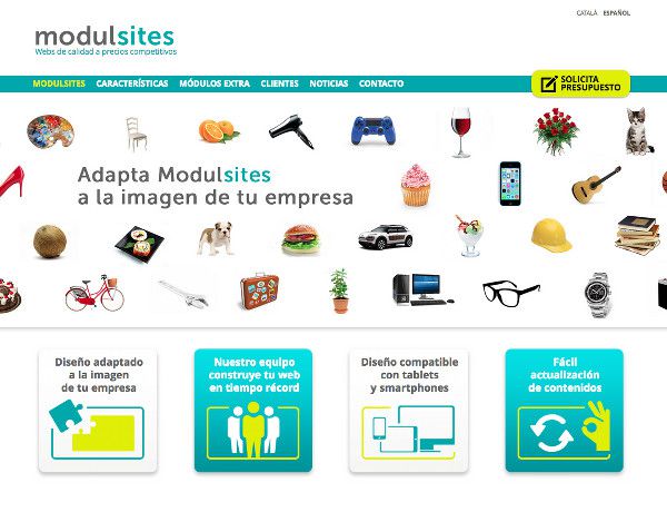 Nace "modulsites", webs de calidad a precios competitivos.